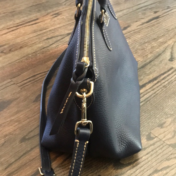 Dooney & Bourke Navy Handbag - Picture 2 of 7